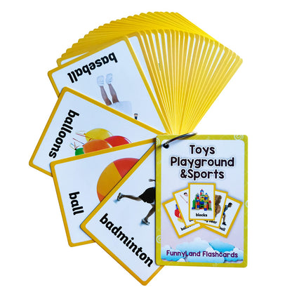 English Word Flash Cards for Preschool Learning