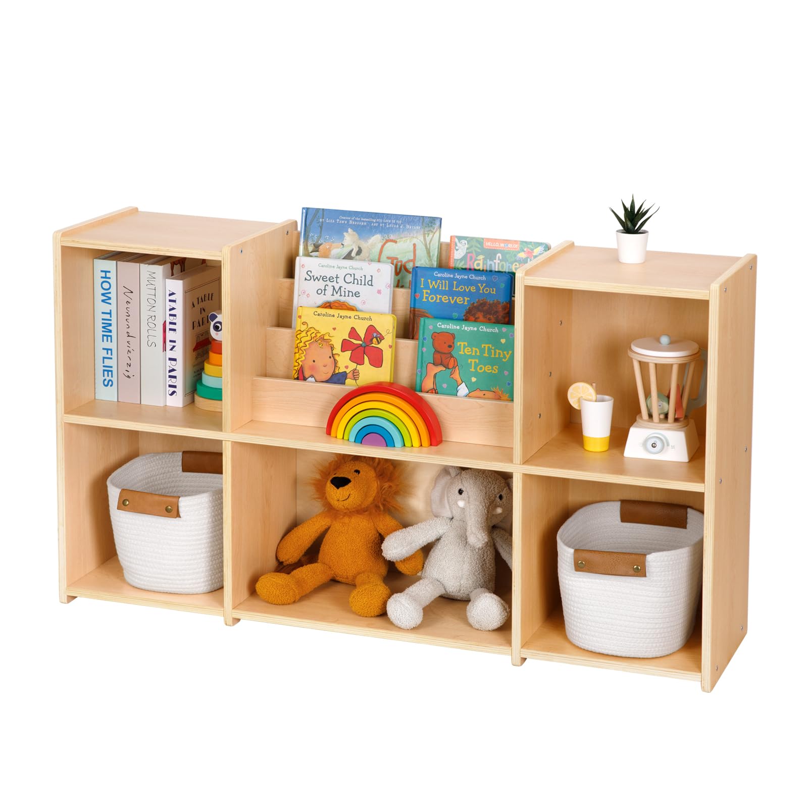 Montessori Kids Shelf Organizer