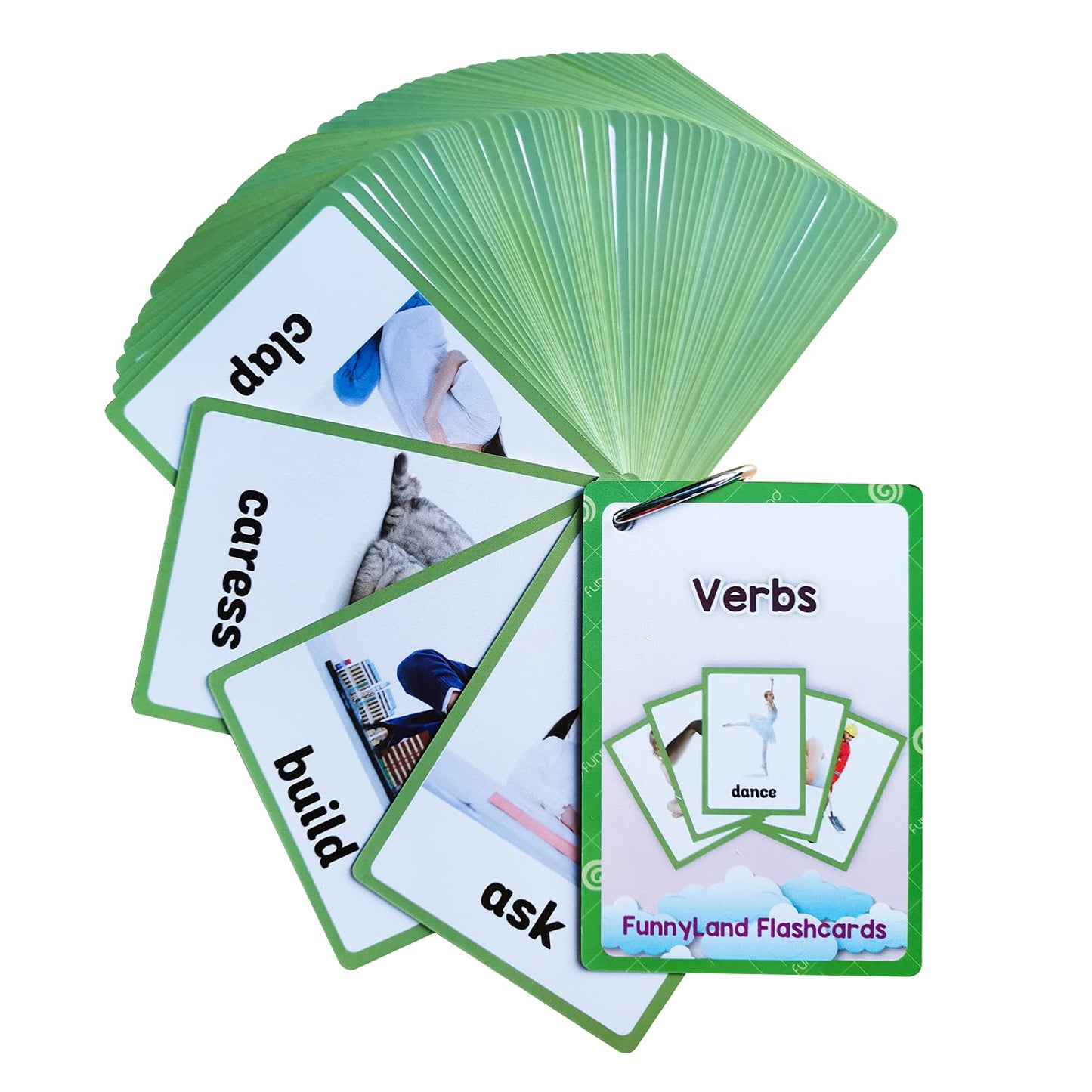 English Word Flash Cards for Preschool Learning