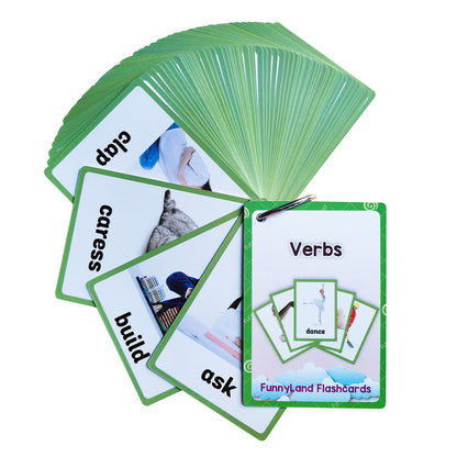 English Word Flash Cards for Preschool Learning