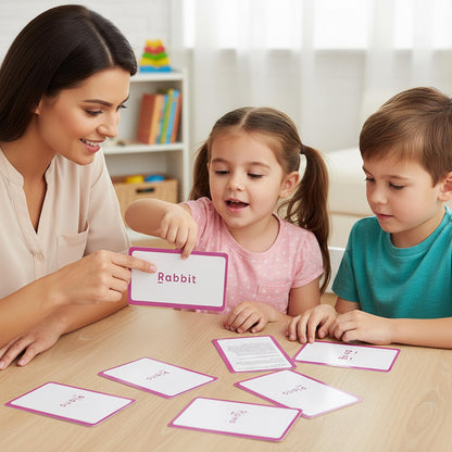 Montessori Flash Cards Learning Set for Kids