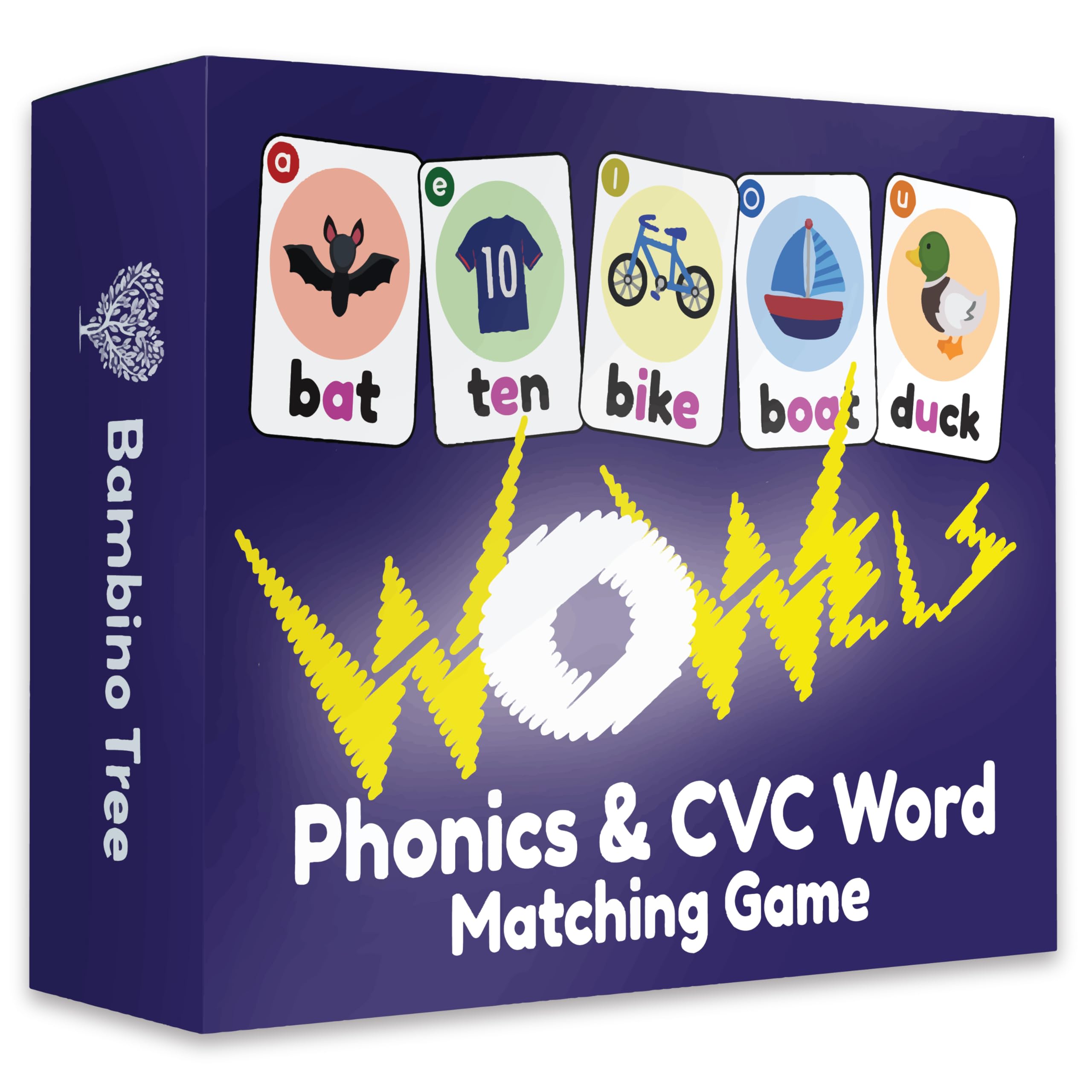 Alphabet Phonics Bingo Learning Game for Kids