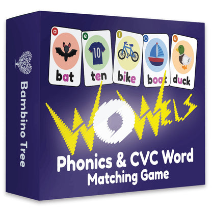 Alphabet Phonics Bingo Learning Game for Kids