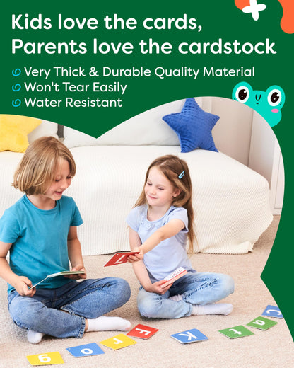 ABC Alphabet Flash Cards for Kids Ages 3-6