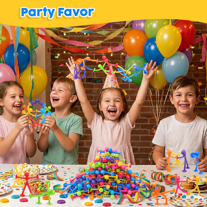 100-Pack Stretchy Suction Fidget Toys for Kids