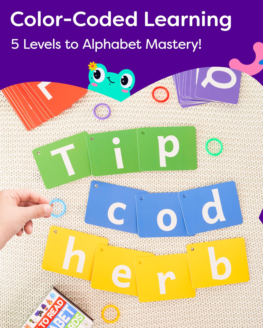 ABC Alphabet Flash Cards for Kids Ages 3-6