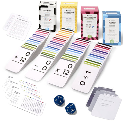 Jumbo Math Flash Cards Learning Set for Kids