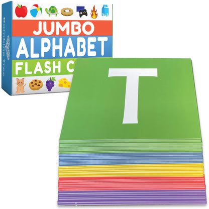 ABC Alphabet Flash Cards for Kids Ages 3-6