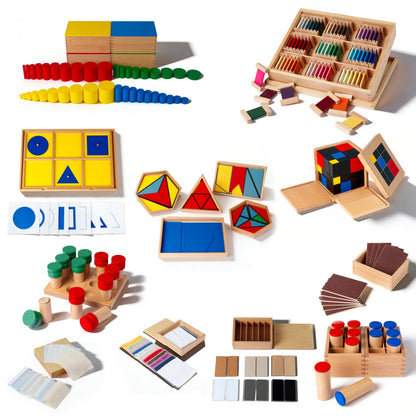 Montessori Curriculum Materials Set for Kids