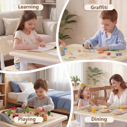 Kinder King Kids Table & 4 Chairs Set