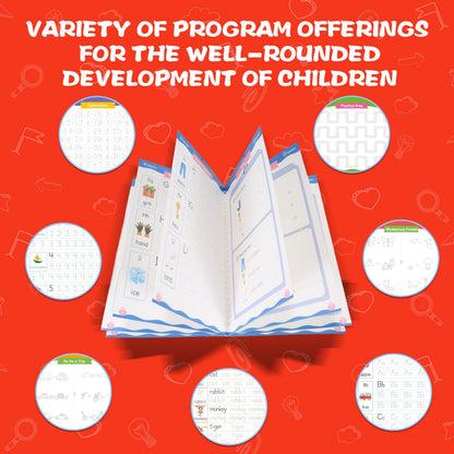 Reusable Grooved Writing Practice Books for Kids