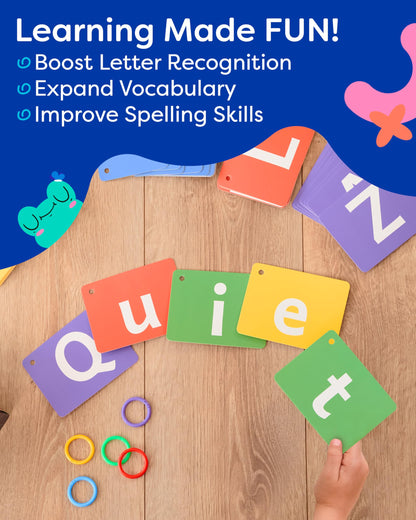 ABC Alphabet Flash Cards for Kids Ages 3-6