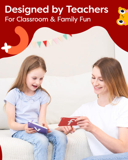 ABC Alphabet Flash Cards for Kids Ages 3-6