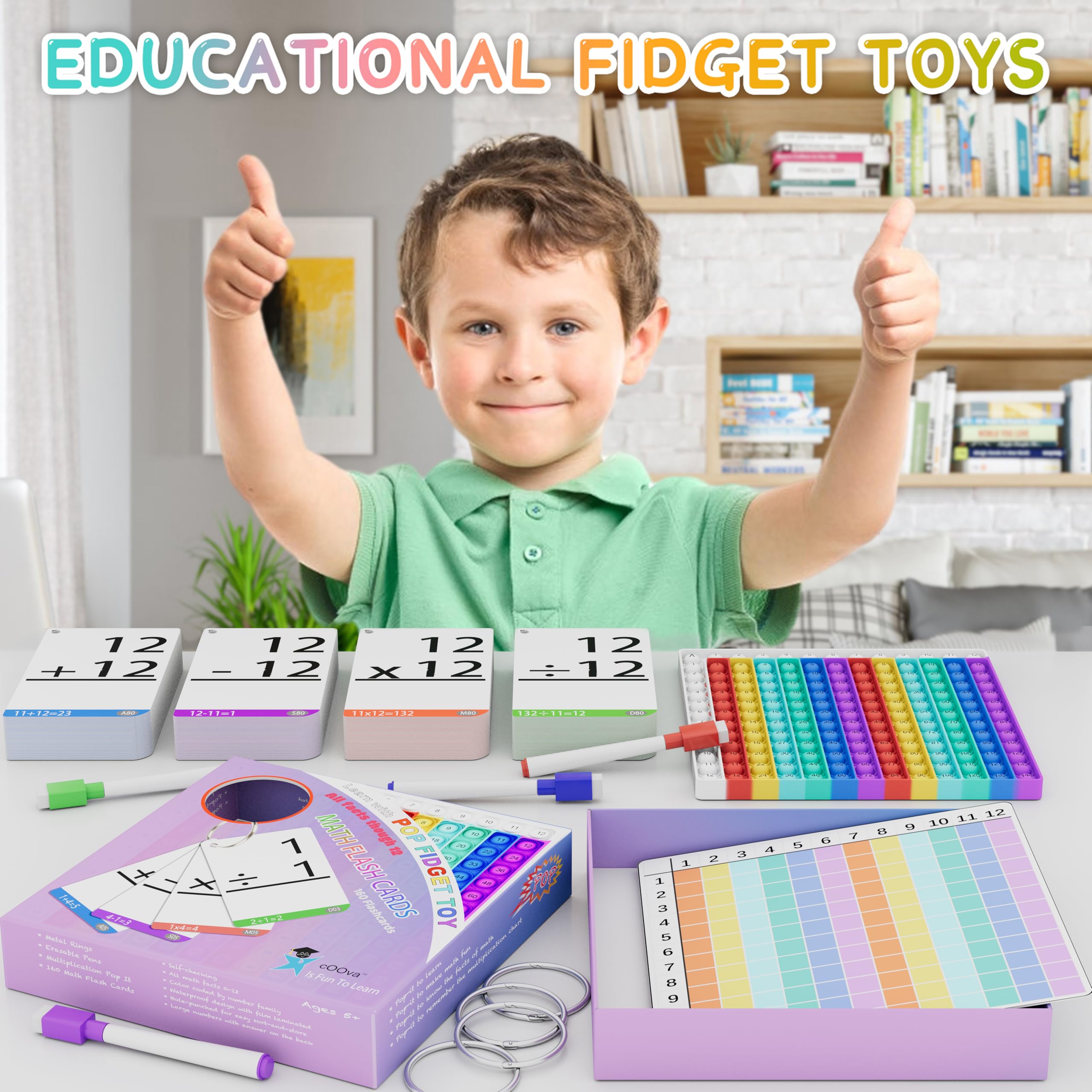 Interactive Educational Flash Cards for Kids