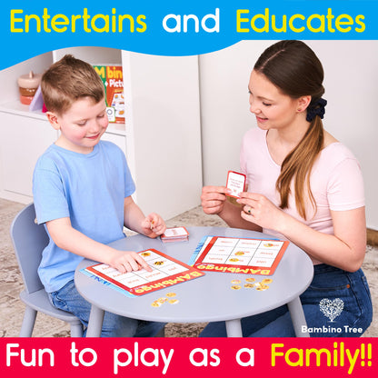 Sight Word Bingo Learning Game for Kids