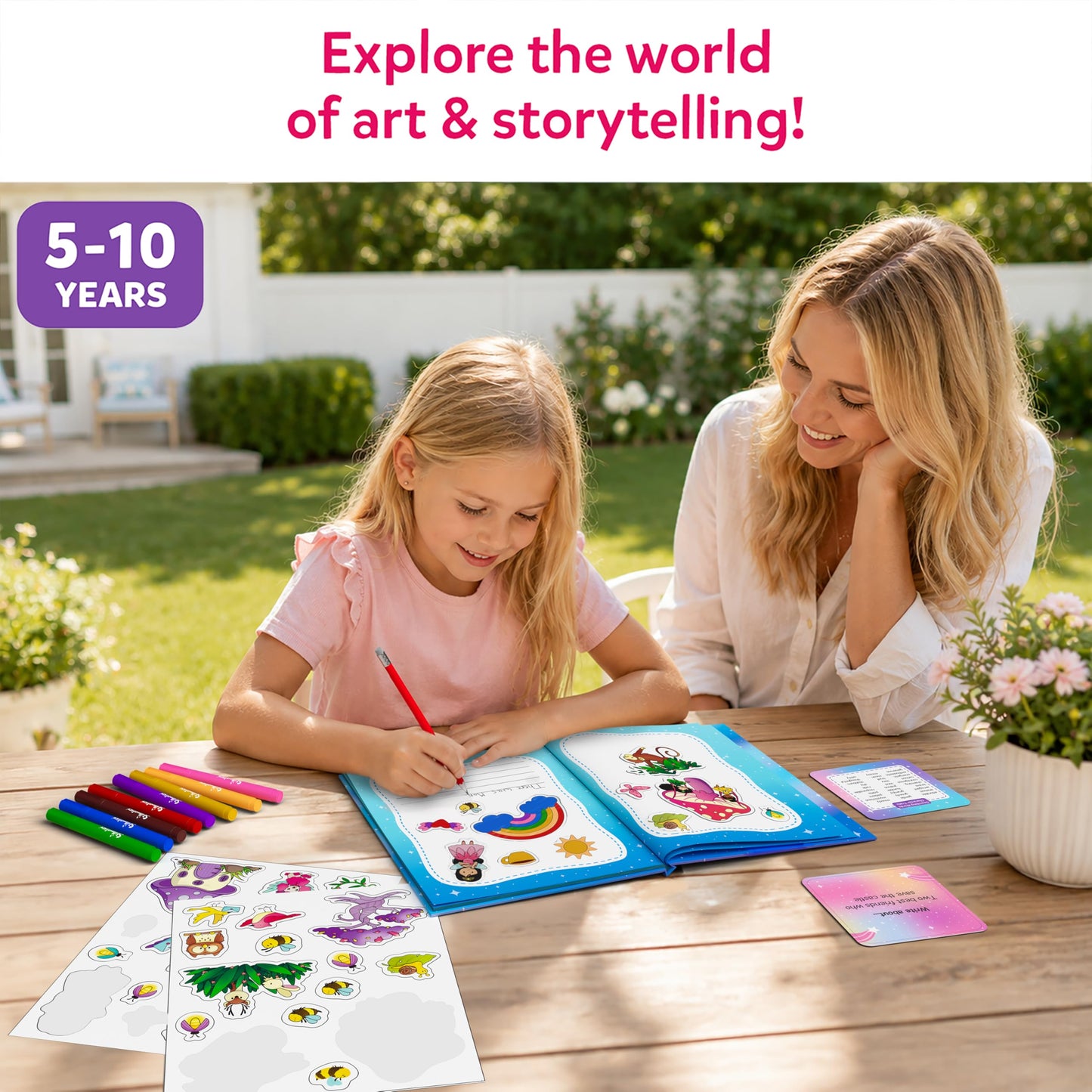 Storybook Art Kit for Kids Ages 5-10