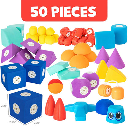 Magnetic Foam Building Blocks STEM Toy