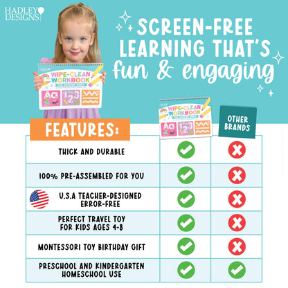 ABC Tracing Workbook for Preschool Kids