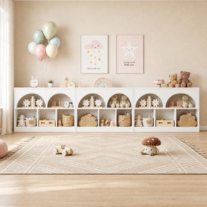 Kids Toy Storage Organizer with Bookshelf Drawers