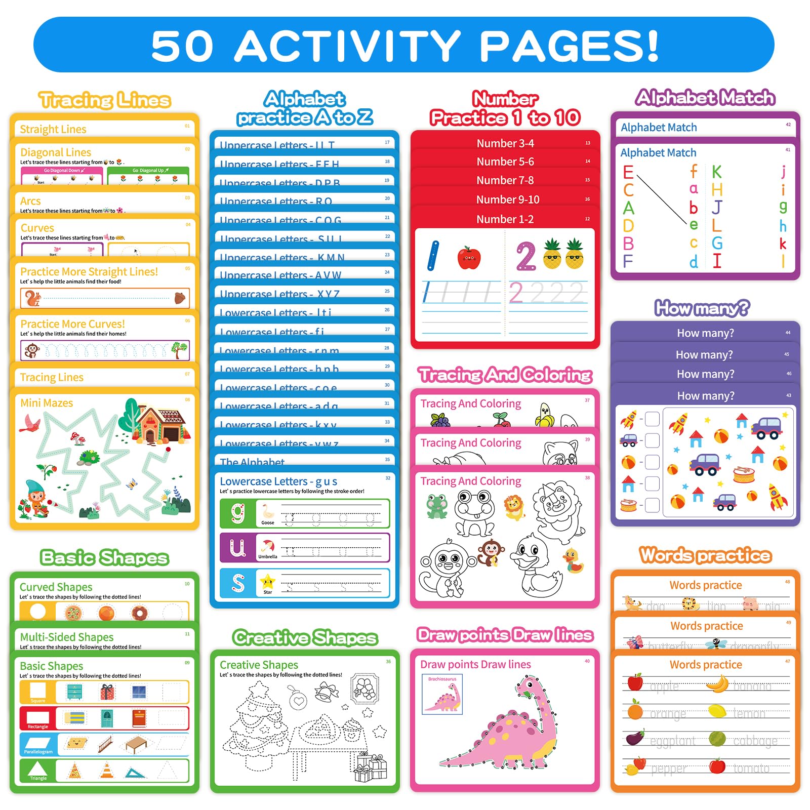 YySiRui Preschool Learning Activities