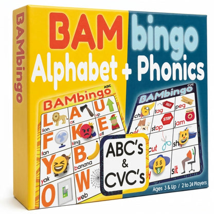 Sight Word Bingo Learning Game for Kids