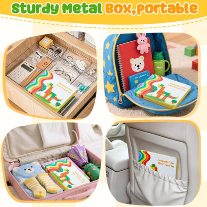 Magnetic Building Tiles STEM Learning Set
