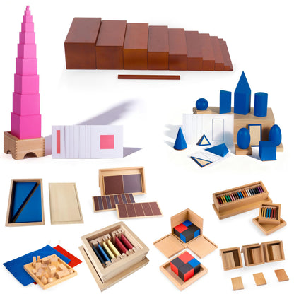 Montessori Curriculum Materials Set for Kids