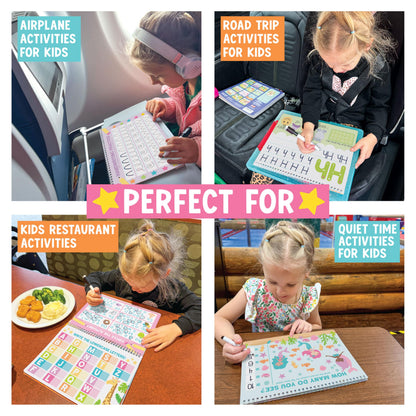 ABC Tracing Workbook for Preschool Kids