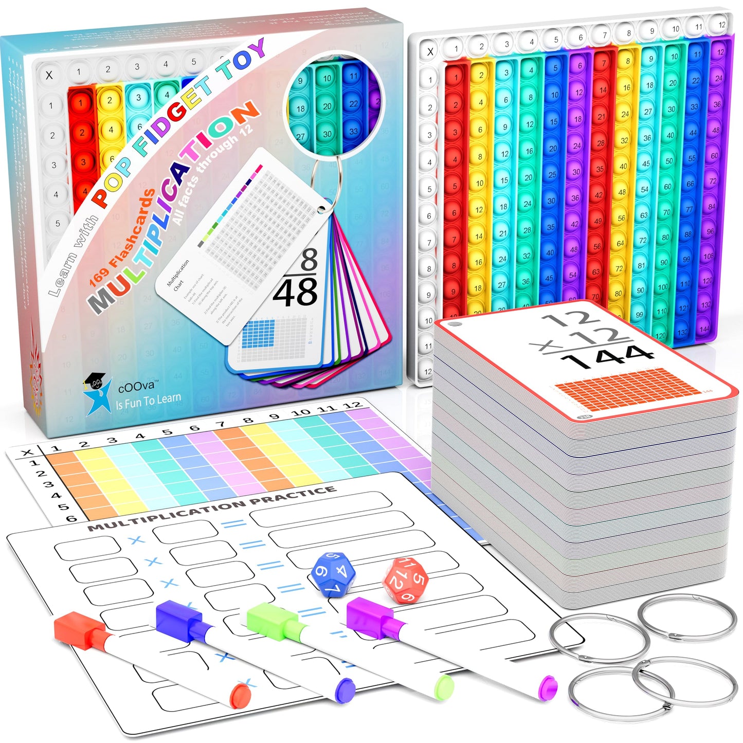 Interactive Educational Flash Cards for Kids