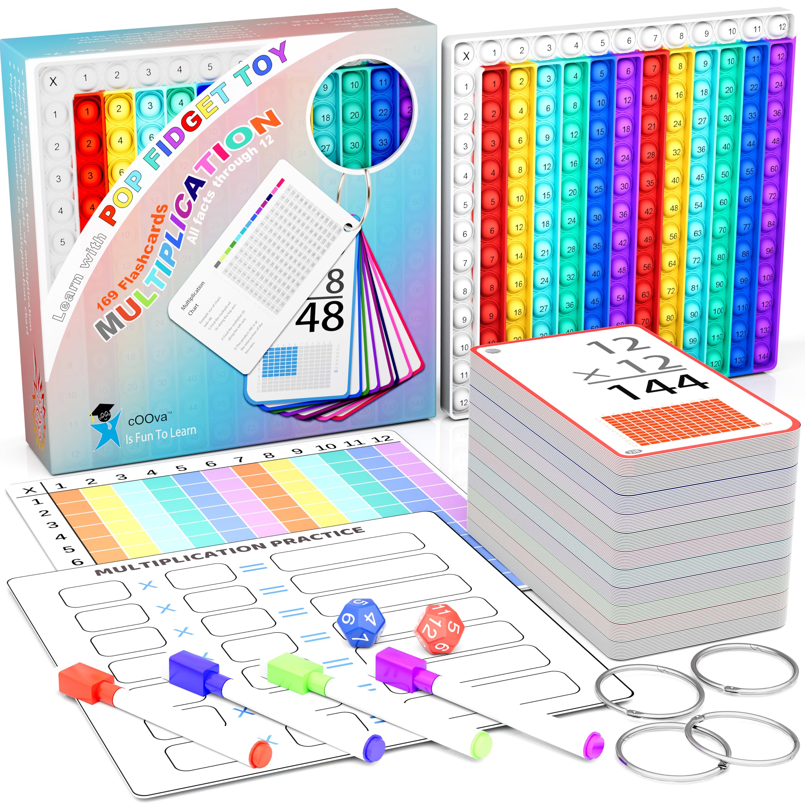 Interactive Educational Flash Cards for Kids